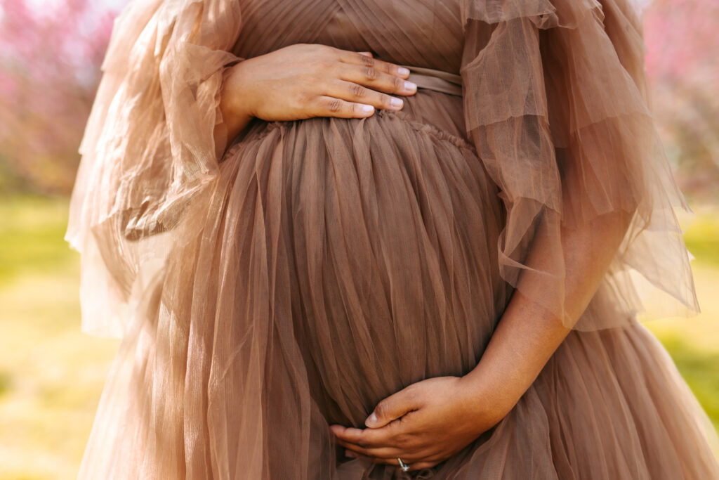 Maternity Portraits at Millstone Creek Orchard By RattTrap Artistry 