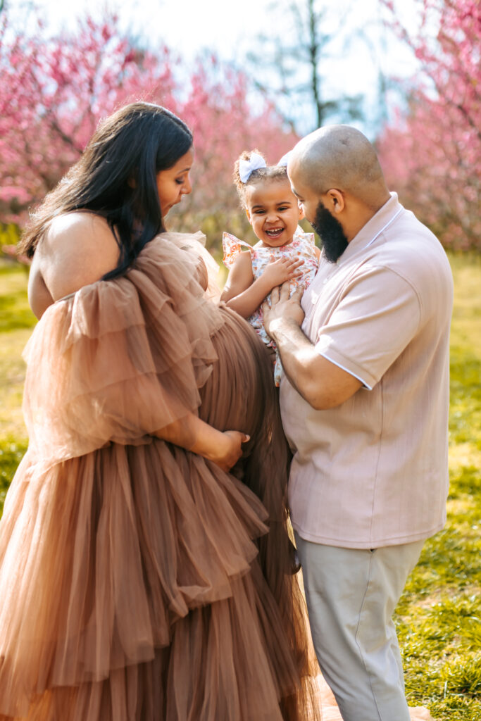 Family of three Maternity Portrait by RattTrap Artistry 