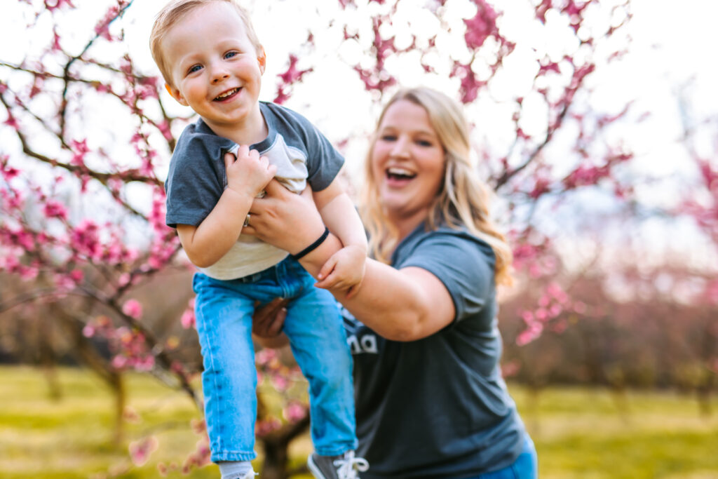 Motherhood Mini's, North Carolina Photographer, Motherhood Sessions, Springs Mini's, Peach Bloom Mini's, Millstone Creek Orchard, North Carolina Family Photographer, Motherhood, Spring Photo ideas, Motherhood sessions, mothers day photos, mothers day photo ideas, spring time, Motherhood Inspiration, Mommy & me Photo ideas, Motherhood photo ideas, Peach Blossoms, 