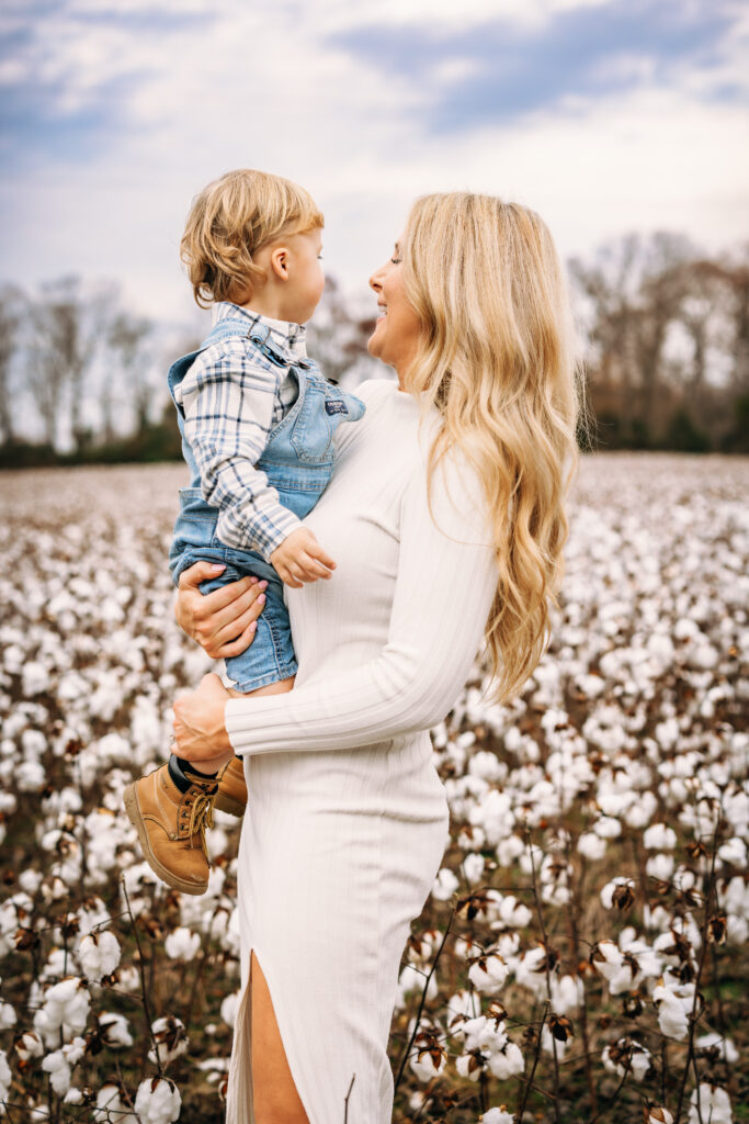 Cotton Field Family photos in North Carolina by RattTrap Artistry 